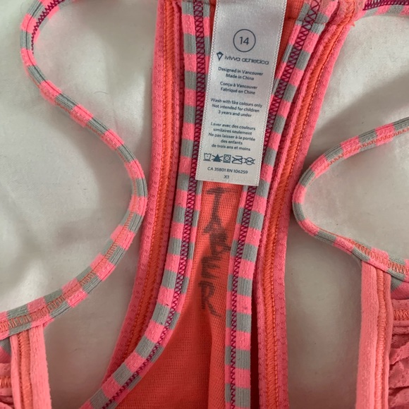 Lululemon tank top. With built in bra - Picture 2 of 7